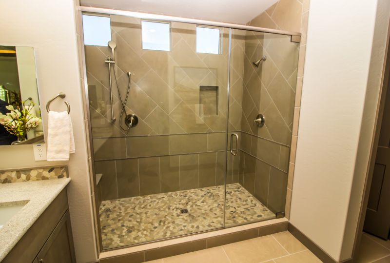Walk-In Showers with Glass Enclosures